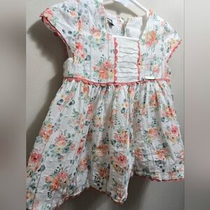 Floral Kids Blouse with Ruffle Detail